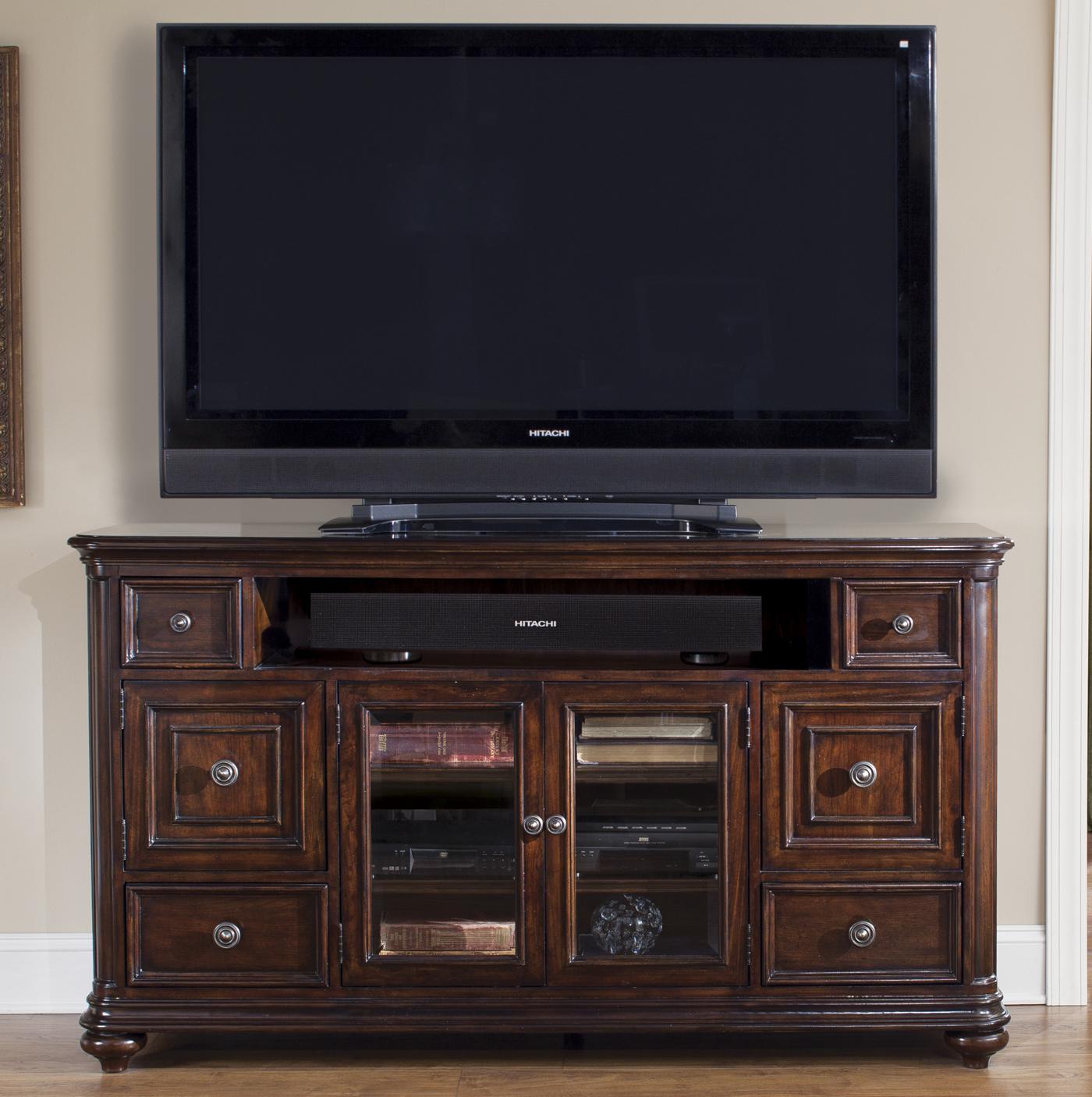 Liberty Furniture Kingston Plantation TV Console with Door and Drawer